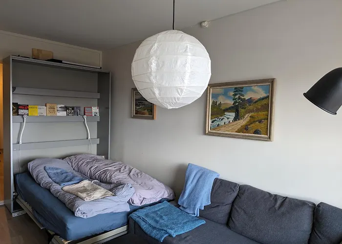 Spacious And Cozy Study Apartment With Balcony