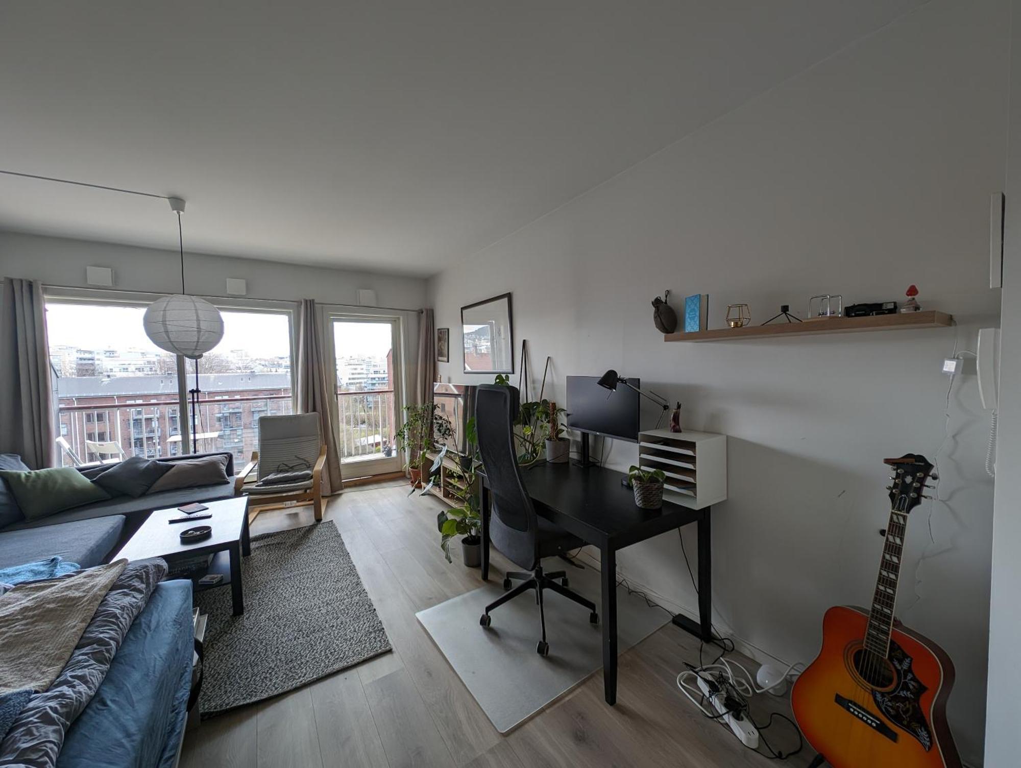 Spacious And Cozy Study With Balcony Апартаменты Осло