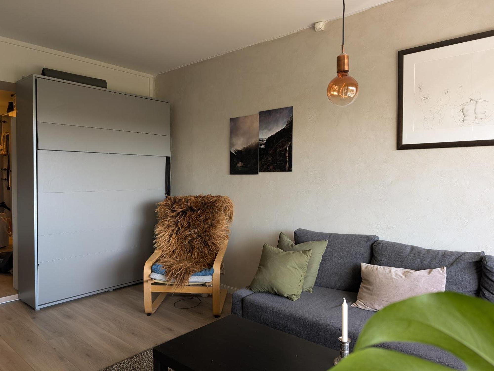 Leilighet Spacious And Cozy Study With Balcony Oslo